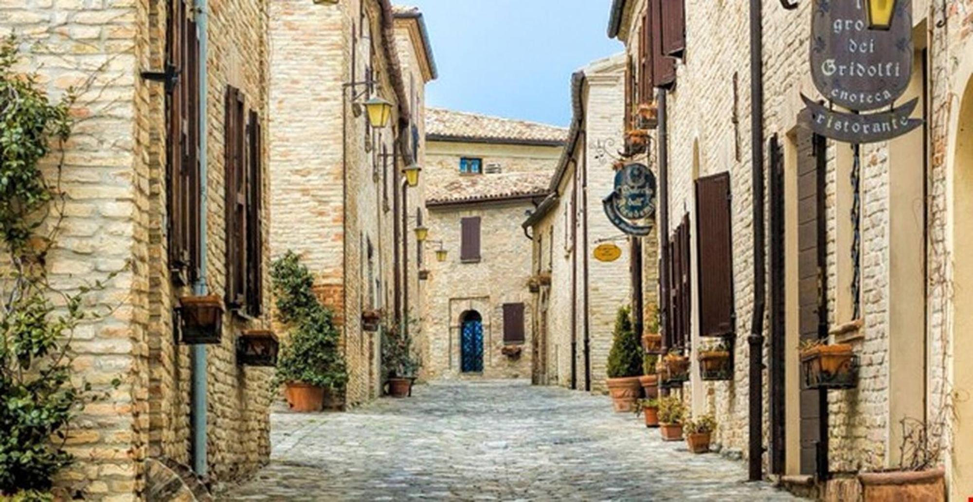 Cerreto Castello Borgo Calbianco - Private House With Pool & Airco 빌라 외부 사진