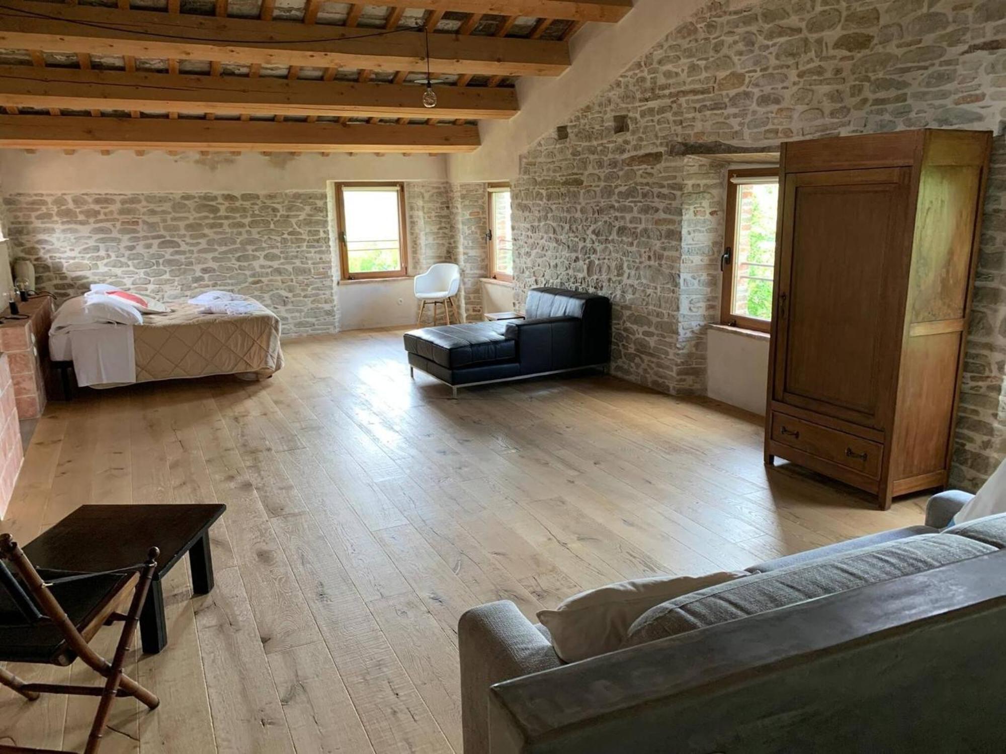 Cerreto Castello Borgo Calbianco - Private House With Pool & Airco 빌라 외부 사진