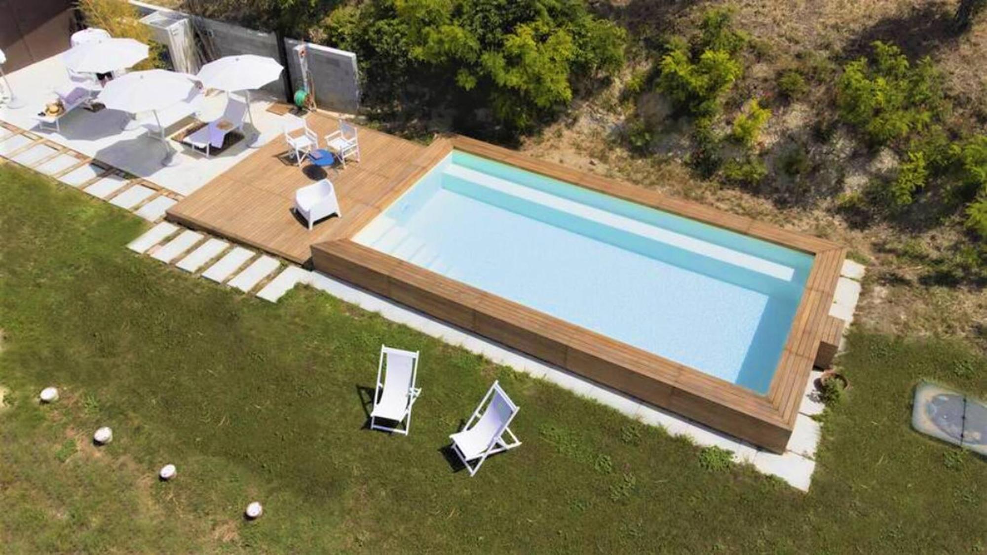 Cerreto Castello Borgo Calbianco - Private House With Pool & Airco 빌라 외부 사진