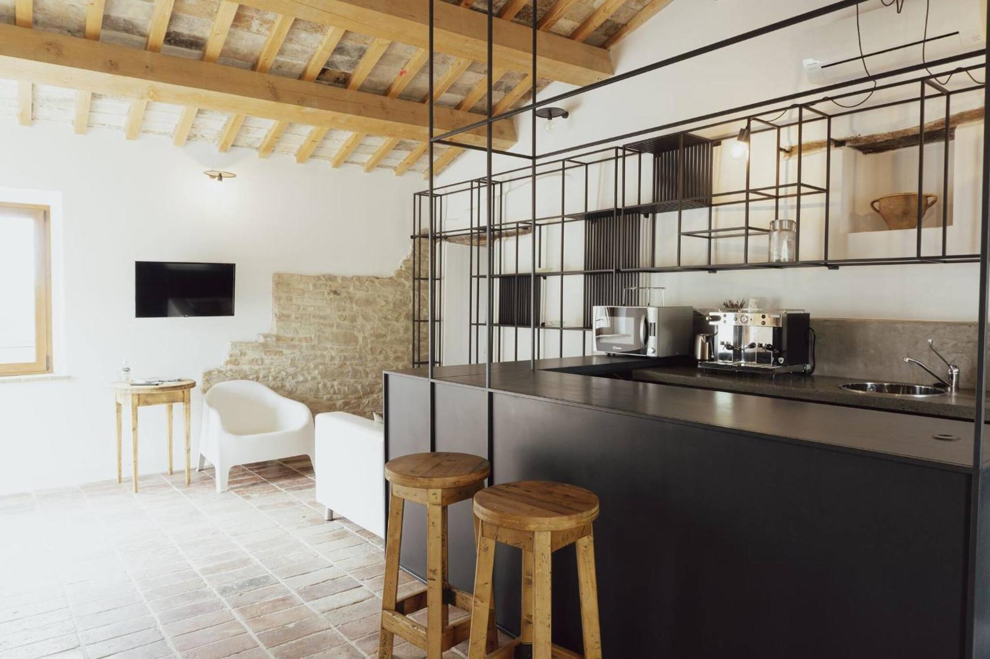 Cerreto Castello Borgo Calbianco - Private House With Pool & Airco 빌라 외부 사진