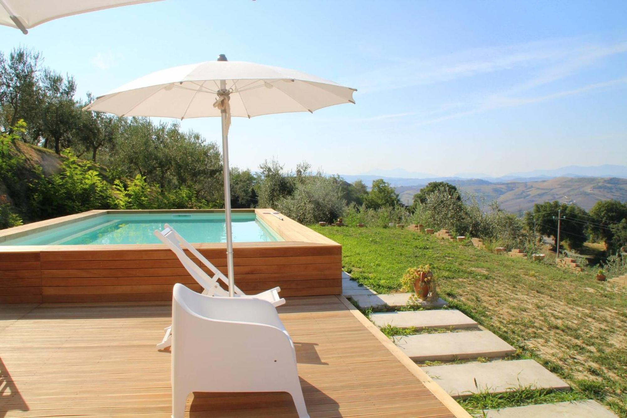 Cerreto Castello Borgo Calbianco - Private House With Pool & Airco 빌라 외부 사진